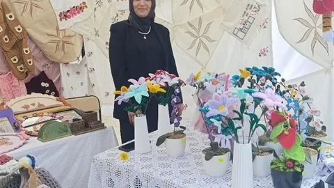 Diyadin'de Yıl Sonu Sergisi Açıldı