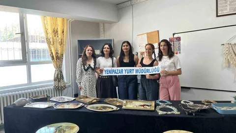Aydın'da Öğrenci Ürünleri Sergilendi