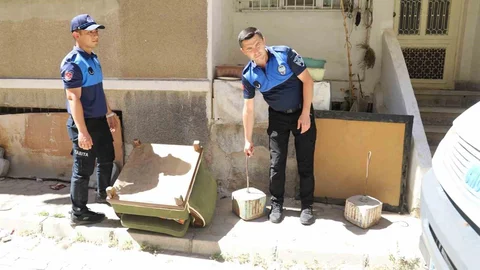 Nazilli'de Kaldırım İhlalleri Denetleniyor