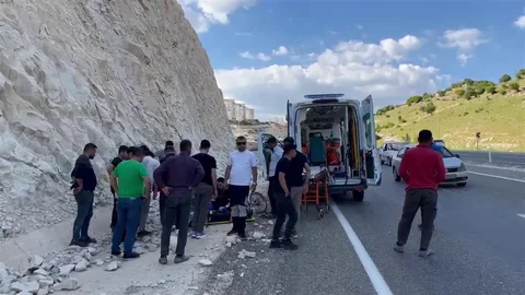 Adıyaman'da Motosiklet Kazası