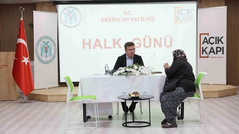 Vali Aydoğdu Halk Günü'nde Vatandaşlarla Buluştu