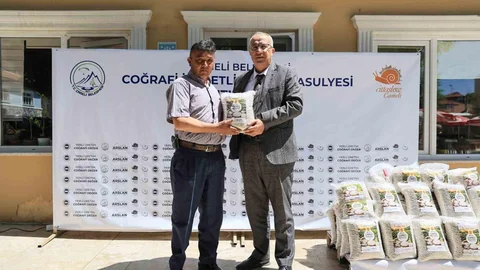 Çameli'de Tohum Desteği Verildi