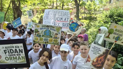 Zonguldak'ta Dünya Çevre Günü Yürüyüşü