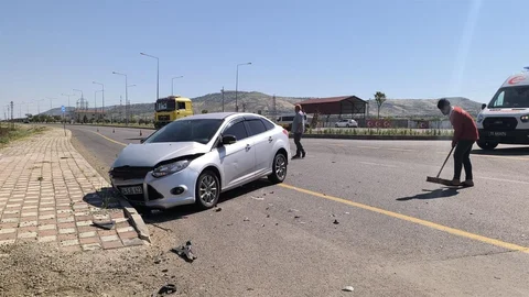 Batman'da Trafik Kazası Meydana Geldi