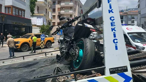 Alanya'da Trafik Kazası: 1 Yaralı