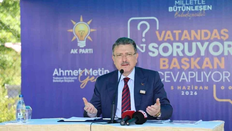 Trabzon'da Başkan Genç Vatandaşa Cevap Verdi