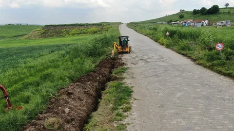 TOKİ Konutlarına Su Hattı Çekiliyor