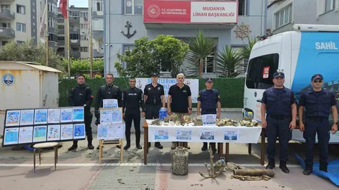 Bursa'da Deniz Temizliği Yapıldı