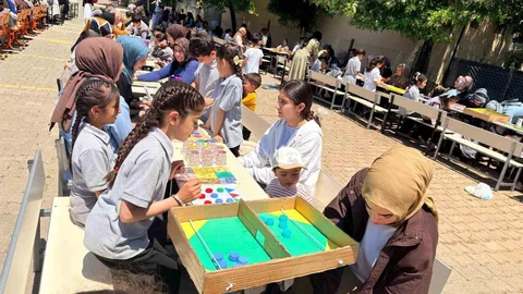 Erimli'de Zeka Oyunları Turnuvası Düzenlendi