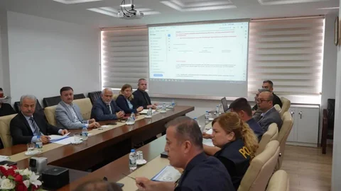 Sinop'ta Eğitim Güvenliği Toplantısı Yapıldı