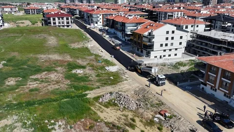 Sincan'da Asfalt Çalışmaları Devam Ediyor