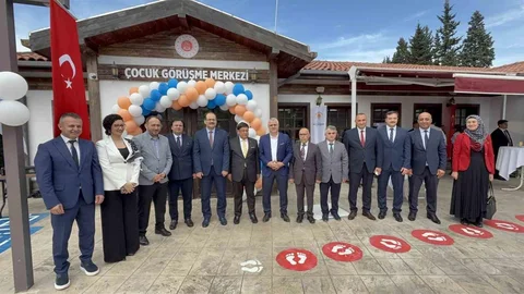 Samsun'da Çocuk Görüşme Merkezi Açıldı