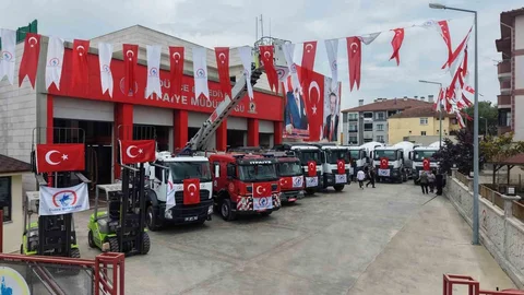 Düzce Belediyesi'ne Araç Takviyesi Yapıldı