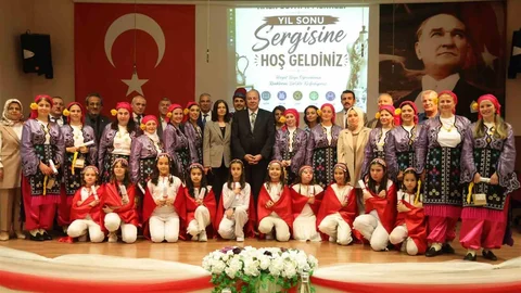 Hayat Boyu Öğrenme Haftası Sergisi Açıldı