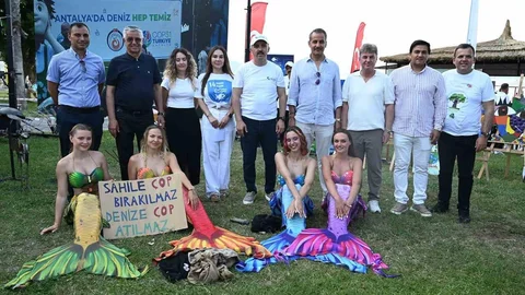 Antalya’da Deniz Kızları ile Temizlik Etkinliği