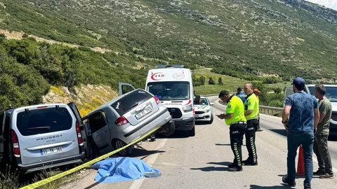 Isparta'daki Trafik Kazasında İki Kişi Hayatını Kaybetti