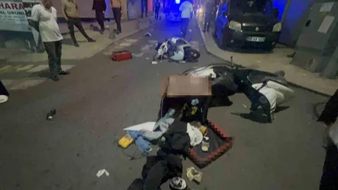 Çorlu'da Gençler Arasında Kavga Çıktı