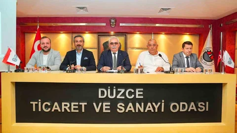 Düzce'de TSO Meclis Toplantısı Yapıldı