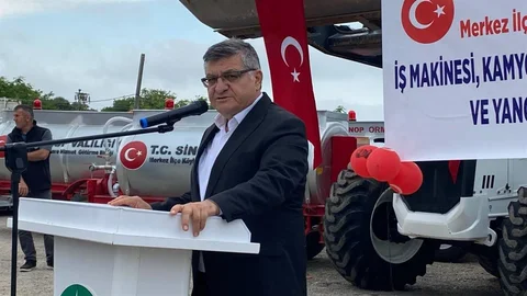 Sinop’ta Yeni Araçlar Hizmete Girdi