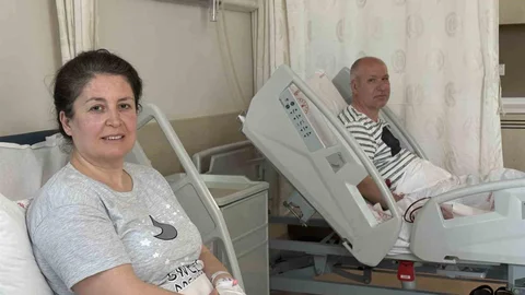 Karı Koca Aynı Gün Ameliyat Oldu