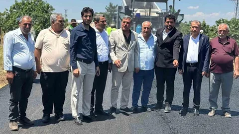 Yoğun Yağış Sonrası Yollar Yenilendi