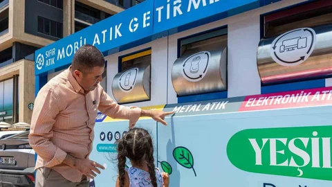 Mezitli’de Mobil Atık Merkezleri Açıldı