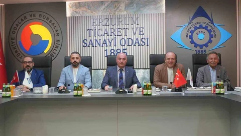 Erzurum'da ETSO Toplantısı Gerçekleşti