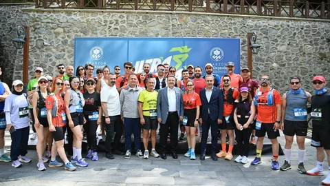 Ultra Sümela Maratonu Trabzon'da Koşuldu