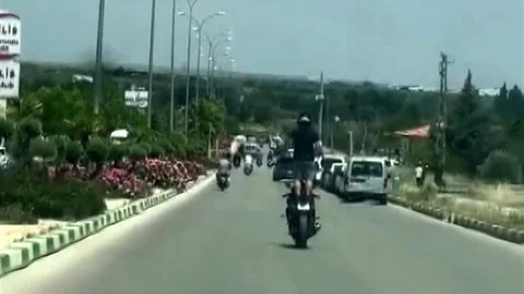 Kilis'te Motosikletliye Ceza Uygulandı