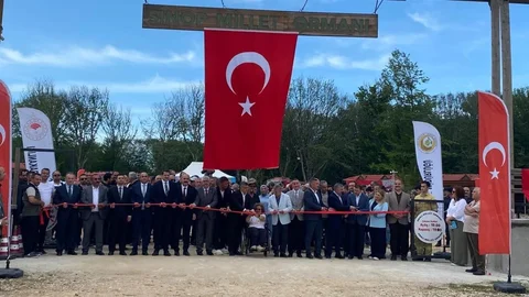 Sinop'ta Millet Ormanı Açıldı