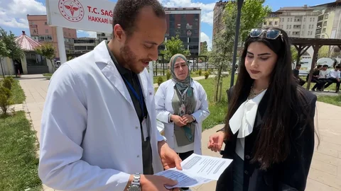 Yüksekova'da Sigarayı Bırakma Seferberliği