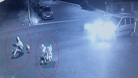 Tekirdağ'da Motosiklet Kazası