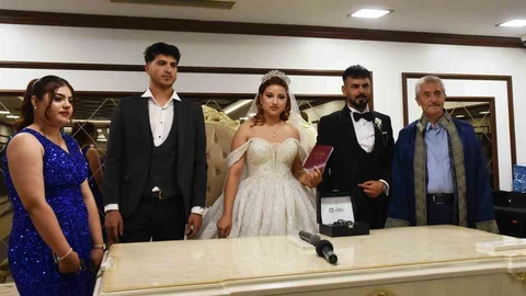 Şahinbey'de 106 Nikah Kıyıldı