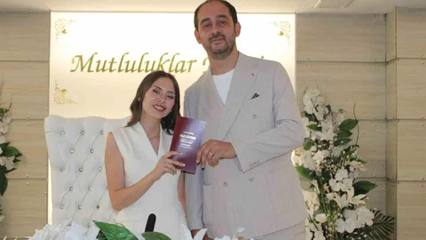 Aydın'da Nikah Heyecanı Yaşandı