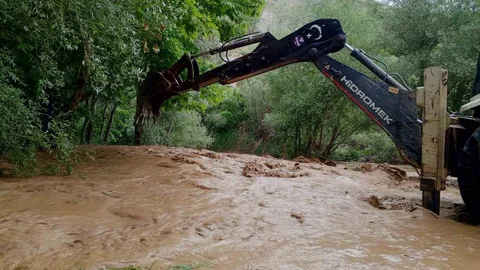 Malatya'da Taşkın Olayı Yaşandı