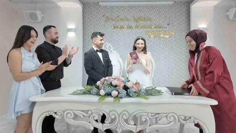 Çorum'da Nikah Salonlarında Yoğunluk Var
