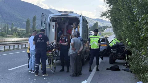 Kastamonu'da ATV Kazası Meydana Geldi