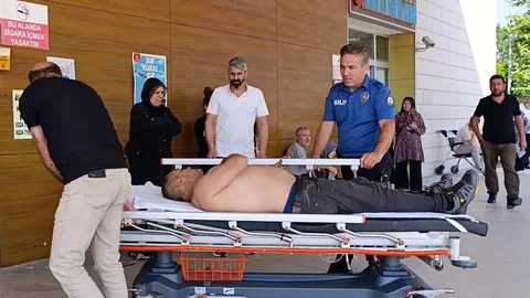 Bursa'da Ağaçtan Düşen Adam Yaralandı