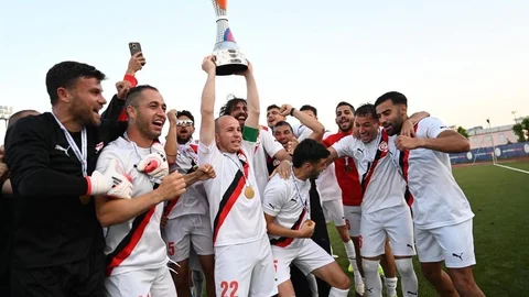 KKTC Futbol Takımı Tarih Yazdı