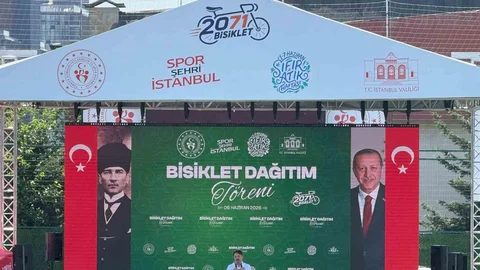 Bahçelievler’de 2 Bin 71 Çocuğa Bisiklet Dağıtıldı