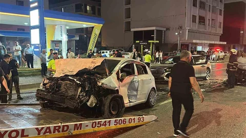 Atakum'da Trafik Kazası: 5 Yaralı