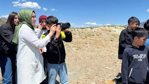 Öğrencilere Kuş Gözlemciliği Eğitimi