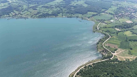 Bolu'da Baraj Göleti Su Seviyesi Yükseldi