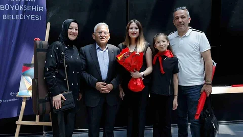 Kayseri'de Mezuniyet Coşkusu Yaşandı