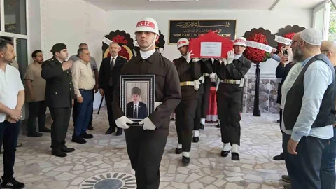 Kıbrıs Gazisi Samsun'da Uğurlandı