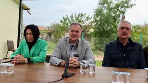 Hacılar'da Başkan Özdoğan'dan Vatandaşlarla Buluşma