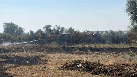 Balıkesir'de İki Ayrı Yangın Kontrol Altında