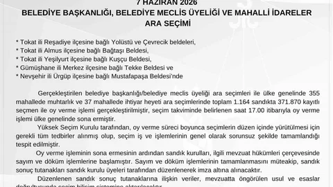 YSK Başkanı'nın Seçim Açıklaması