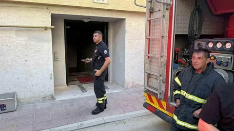 Eskişehir'de Apartman Yangını