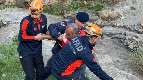 Erzurum'da Mantar Toplama Kurtarma Operasyonu